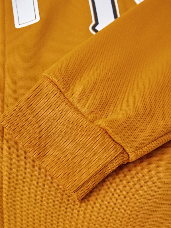 Sudadera con capucha extragrande con cremallera completa y estampado Hip Pop para hombre-6