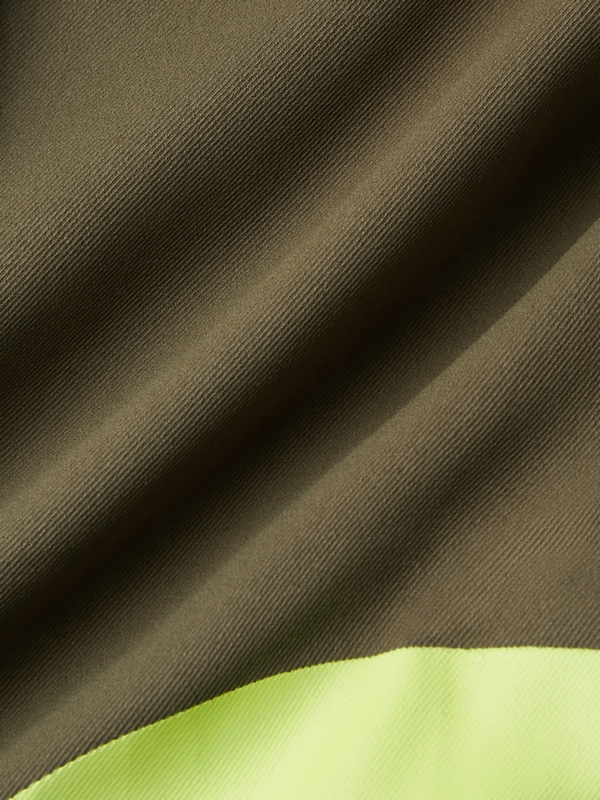 Pantalones anchos con cordón y múltiples bolsillos con estampado de letras para hombre-8