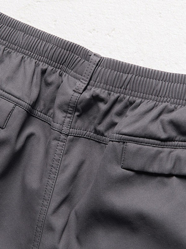 Pantalones cargo casuales con forro polar para hombre-4